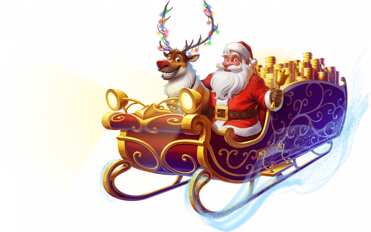 Rumble Riches™ – Santa’s Sleigh of Gold™ Buy Bonus