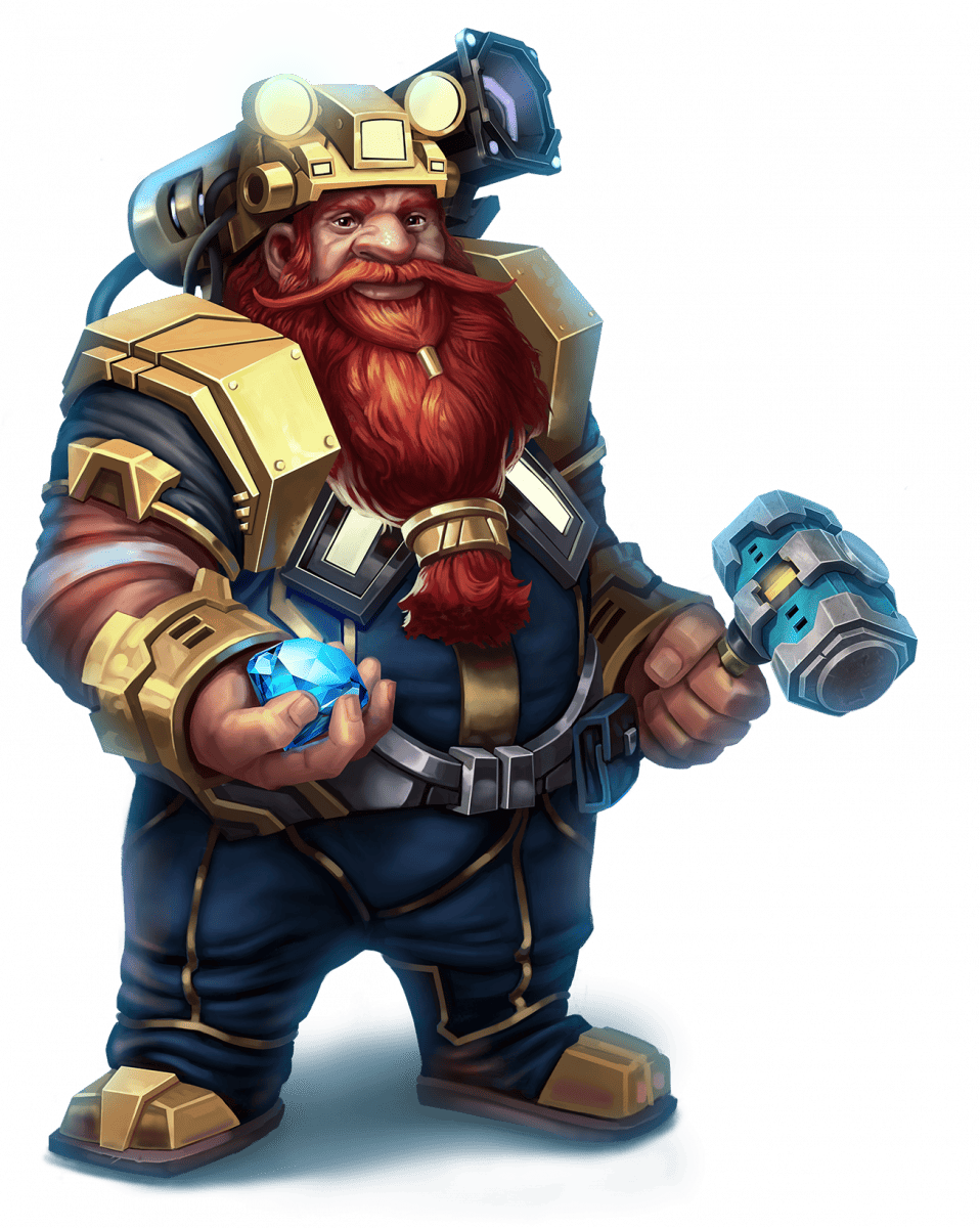 Diamond Cash™ Mighty Dwarves Inc.