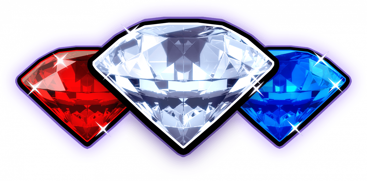 Silver Lux- Triple Bonus Gems